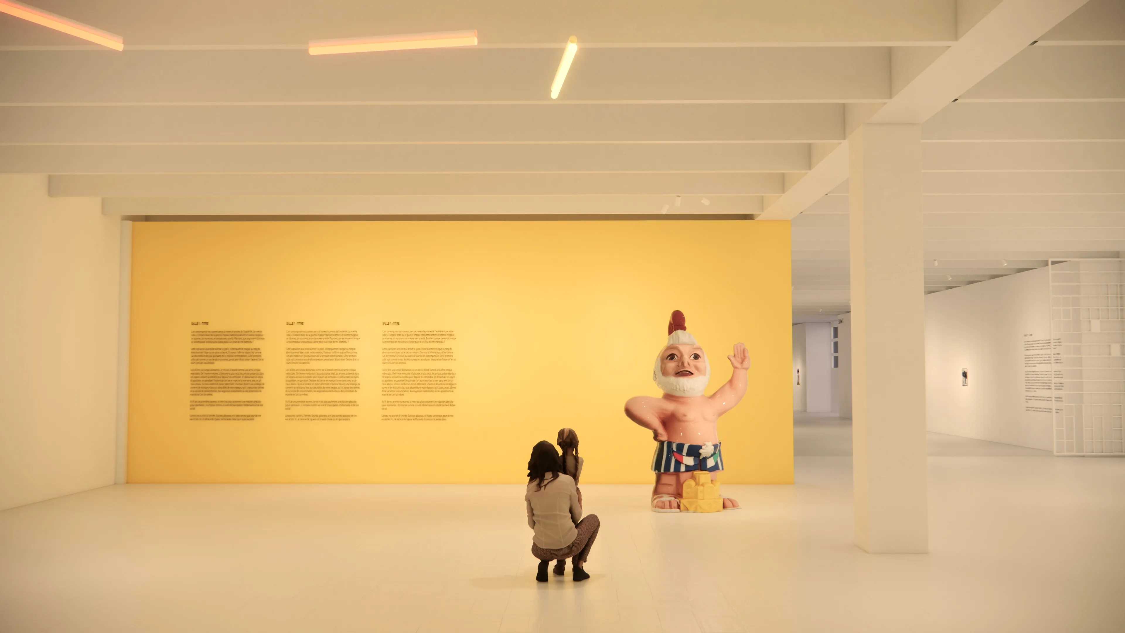 Scenographic rendering, Éclats du Rire !, Tripostal de Lille.