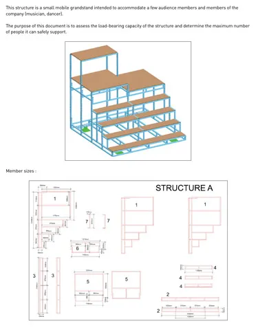 Outdoor bleachers, Maqamat, Edinburgh Festival 2025.