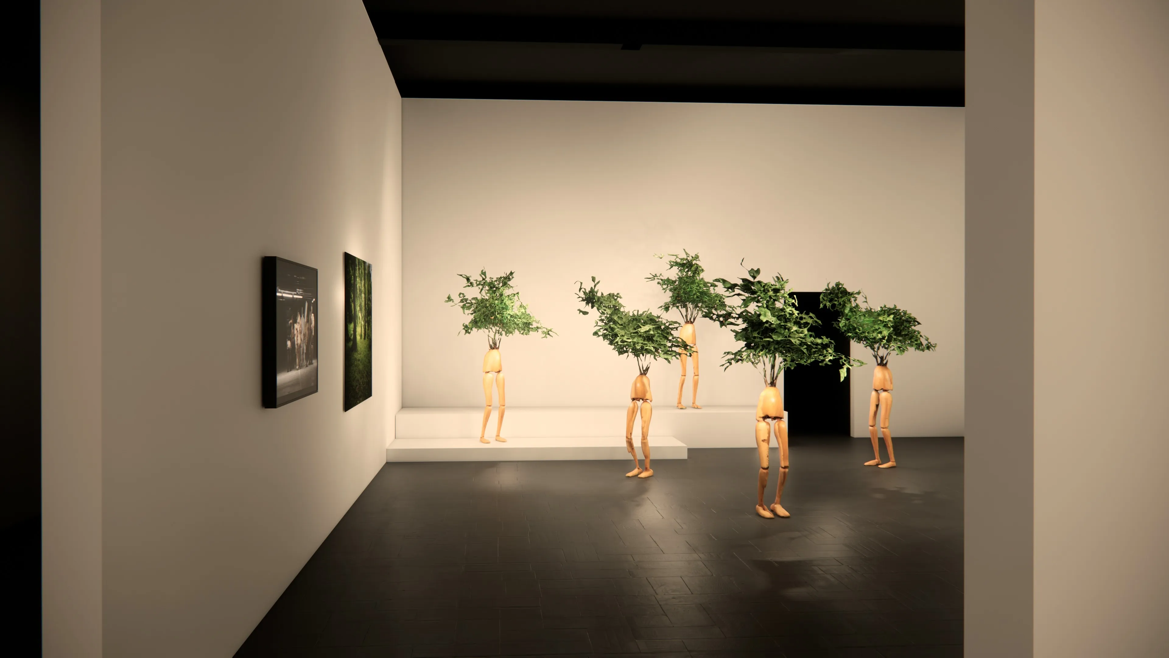 Scenographic rendering, Éclats du Rire !, Tripostal de Lille.