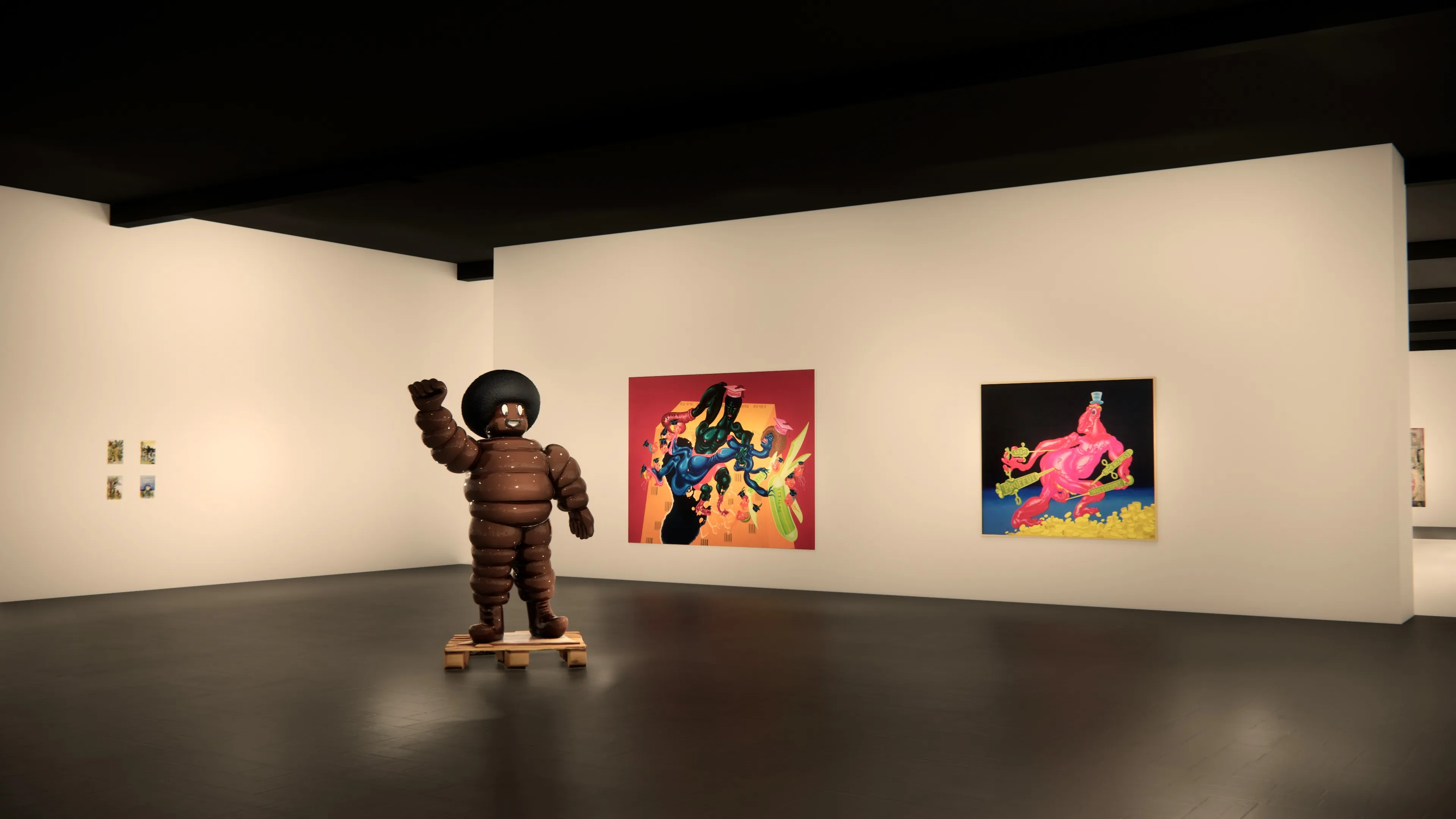 Scenographic rendering, Éclats du Rire !, Tripostal de Lille.
