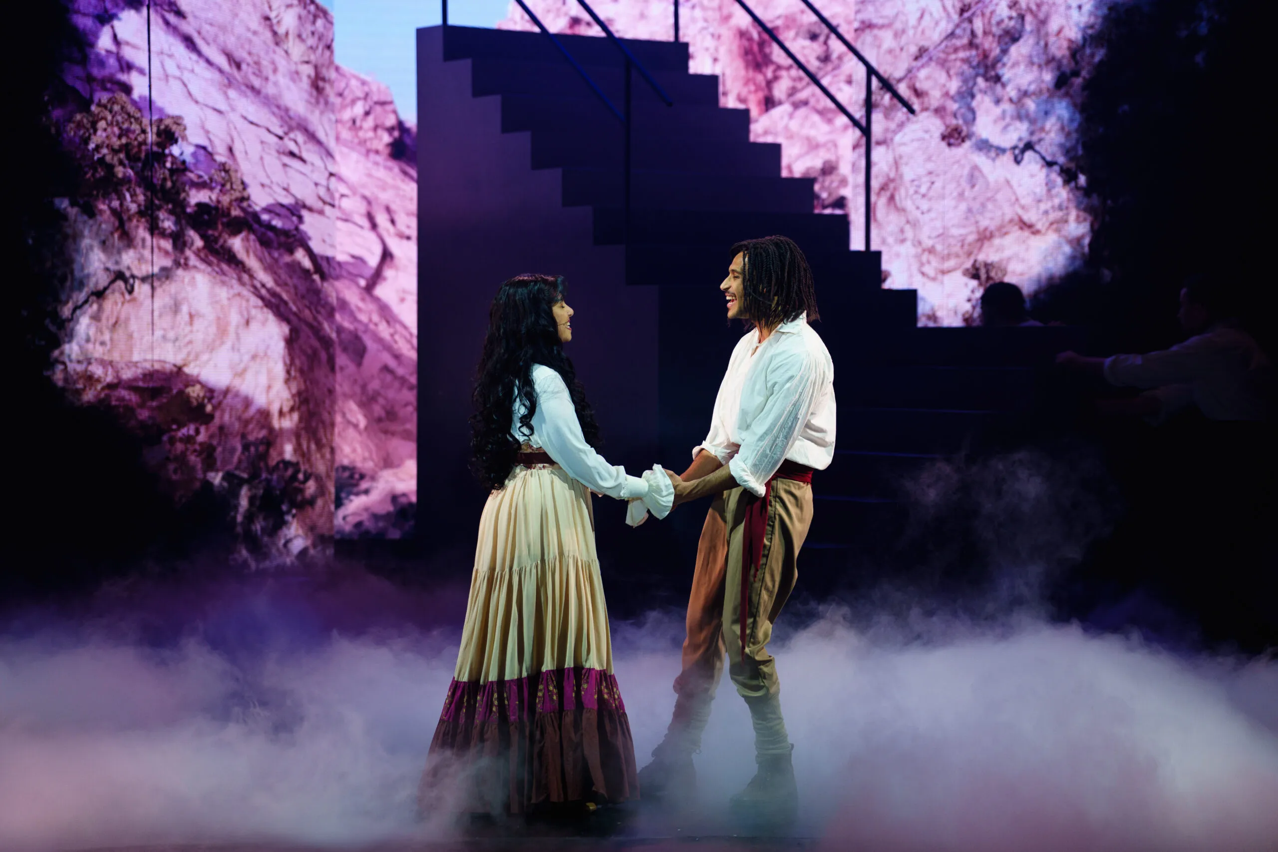Set elements for the shows The Rise and Monte Cristo, built by Entrepool, Paris 2026.